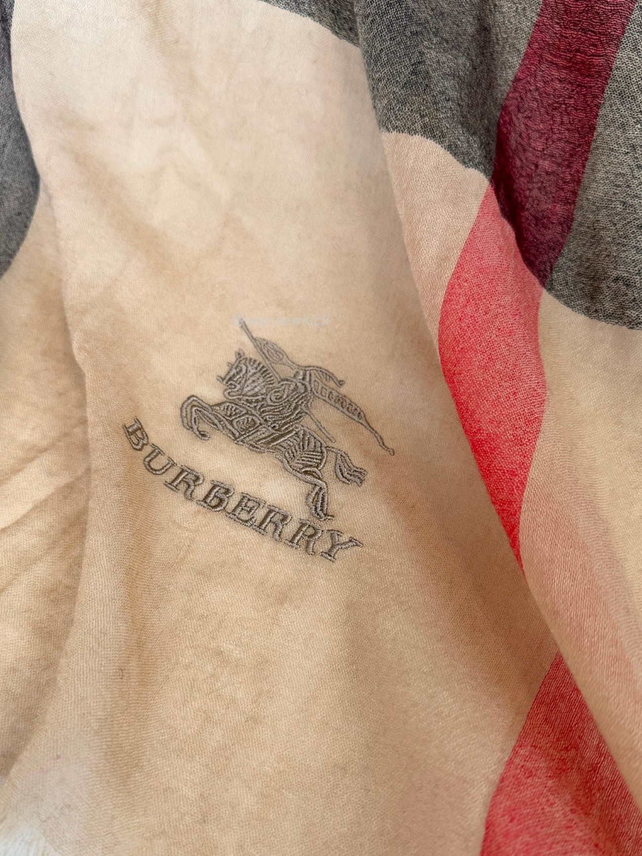 Burberry Vintage Check Cashmere Scarf 90x200cm (9) - newkick.vip